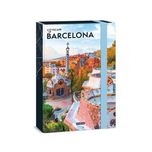 Ars Una Cityscape-Barcelona A/4 Füzetbox 138586742 - Füzetbox