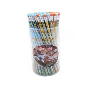 Ico Bensia Repülő Mintás Grafitceruza Radírral - 1 db 140609307 - Grafitceruza