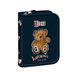 St.Right Teddy Bear Kihajtható Tolltartó - Maci Mintás 138587040 - Unipap