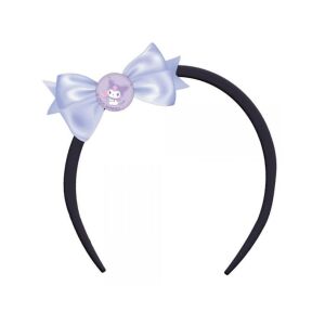 Luna - Kuromi mintás hajpánt lila masnival 140799423 - Hajcsat, hajráf