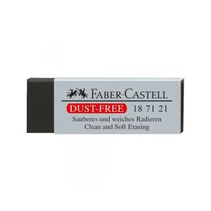 Faber-Castell Dust-Free Fekete Vinyl Radír - Nagy Méret 140788161 - Faber-Castell