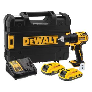 DEWALT DCD708D2T-QW Fúrócsavarozó Li-Ion, 65Nm, brushless + Koffer 138588744 - Fúró és csavarozó