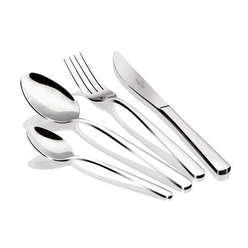 Berlinger Haus BH-3039 cutlery set, stainless steel fork, knife, spoon, and teaspoon