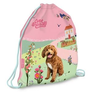 Ars Una Cute Animals Doggie tornazsák kiskutya mintával - Tornazsák