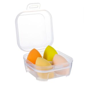 MOOD Sminkszivacs Készlet - 4 db, Latexmentes, Tárolódobozzal 138590136 - Smink szivacs