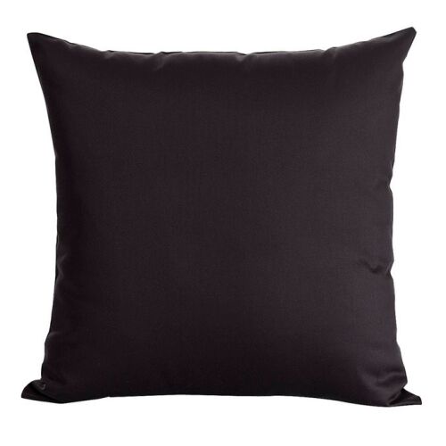 Pamut Párnahuzat 70x80 cm - Fekete, Cipzáras 138591964