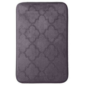 Novia Diamond Lábtörlő - 40x60 cm, Habszürke, Csúszásgátló