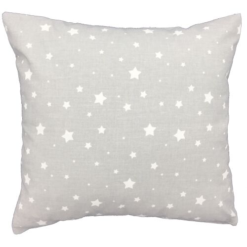 Pamut Párnahuzat - 40x40 cm, Szürke Csillagok 138593027