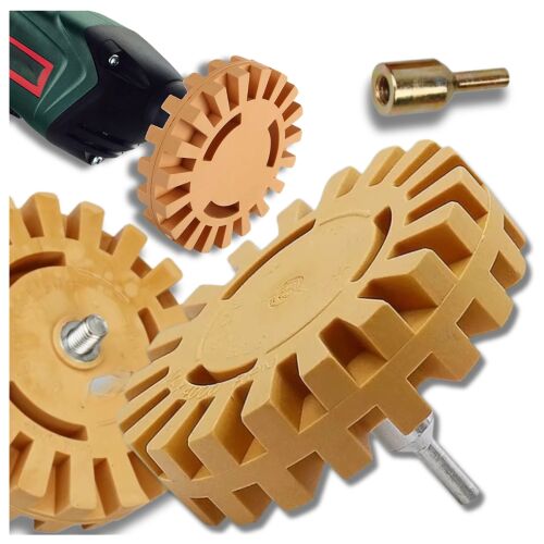 Ragasztóeltávolító Gumikorong Fúróhoz - 25mm, Adapterrel 139895904