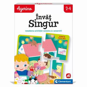 Agerino Joc Educativ Invat Singur - Dezvoltarea Independentei - 2-3 Ani 138597782 - Clementoni Puzzle