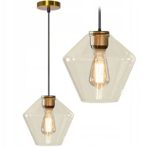 Deckenlampe Glas APP439-1CP Amber 138633537 - Lampe für das Badezimmer