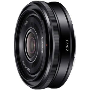 Sony E 20mm f/2.8 Pancake Objektív - APS-C 138637496 - Fényképezőgép objektív