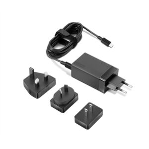 Lenovo | 65W USB-C AC адаптер за пътуване | USB-C | 65 W | USB захранващ адаптер 138640269 - Резервна част за лаптоп
