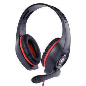 Gembird sztereó headset mikrofonnal, gamer, 1 x 3,5 mm-es miniJack, piros - fekete 138641298 - Gaming
