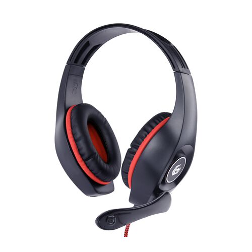 Gembird sztereó headset mikrofonnal, gamer, 1 x 3,5 mm-es miniJack, piros - fekete 138641298