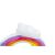 Надуваем пръстен за плуване 107 см Rainbow Bestway 43647 138642803
