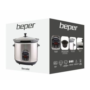 Beper BC.510 бавен котлон в опаковка - Електрически съд за готвене