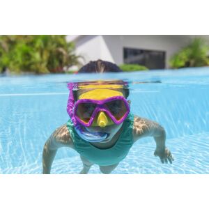 Set de scufundări Lil' Glider în utilizare: copil înotând sub apă cu mască și snorkel - Scufundări