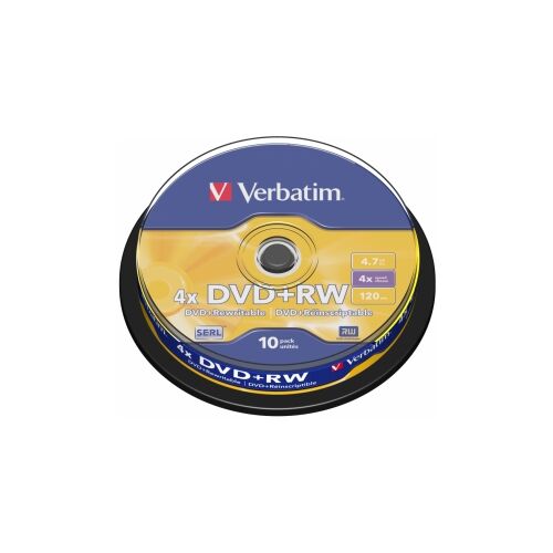 Matricas DVD+RW SERL Verbatim 4.7GB 4x 10 buc. ax 138642778