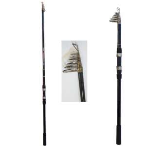 Silstar Yokozuna Tele Carp 3lb horgászbot, teleszkópos, 3,6m hosszú, 7 tagból áll, 6 gyűrűvel - Bojlis bot