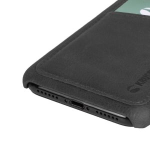 Krusell Sunne 2 Card Cover Apple iPhone XS Max Vintage Schwarz 138643326 - Krusell