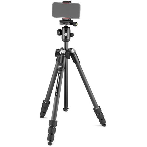 Manfrotto Stativ Element MII Mobile Bluetooth Carbon MKELMII4CMB-BH, schwarz 138644051