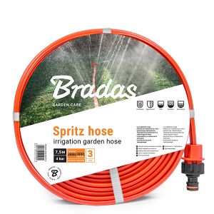 Set furtun de grădină Bradas Spritz 1/2 inch 15M, încolăcit și gata de utilizare. - Irigare