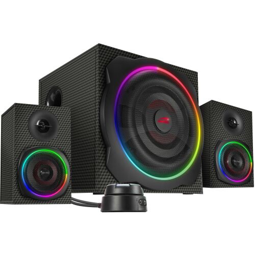 Speedlink Gravity Carbon RGB 2.1 Hangszórórendszer - Bluetooth, 120W 138644929