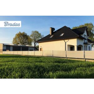 Gartenzaun-Sichtschutzstreifen 19cm x 35m, 450g/m² grün 138645803 - Markisen & Beschattungen