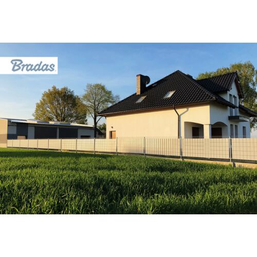 Gartenzaun-Sichtschutzstreifen 19cm x 35m, 450g/m² grün 138645803