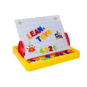 Lean Toys Magnetická kresliaca tabuľa - Vzdelávacia hračka pre deti - Tabule na kreslenie, písanie