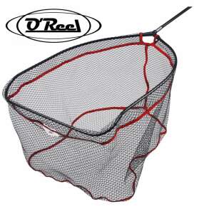 O'Reel Gumi Easy In 55x45x35cm verseny merítő, fekete és piros, halak fogásához - Halvédelem