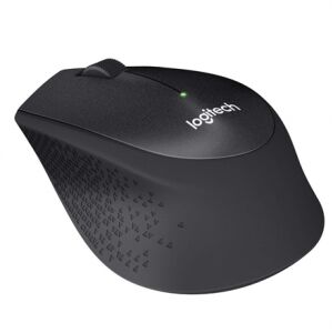 Logitech M330 Silent Plus Wireless Mouse - Angled View - Computers and Accessory