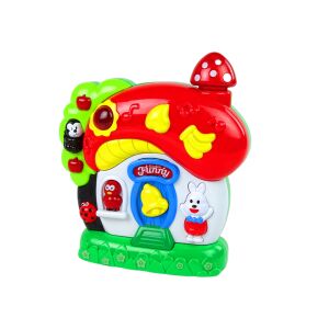 Little Funny căsuță muzicală pentru bebeluși și animale - Nonbrand Jocuri interactive pentru copii