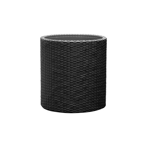 Ghiveci de flori Cilindru mic gri 140583111