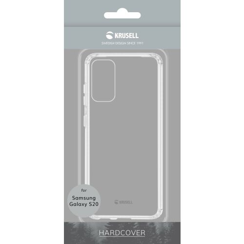 Husa rigidă Krusell Essentials pentru Samsung Galaxy S20, transparentă 140570834