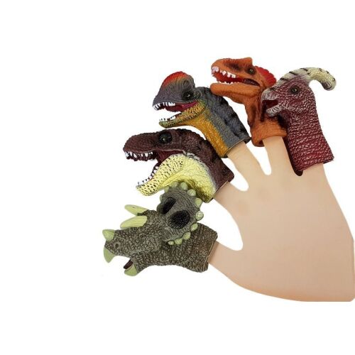 Dinoszaurusz Ujjbábok - 5 darabos készlet 140555576 - Báb játék