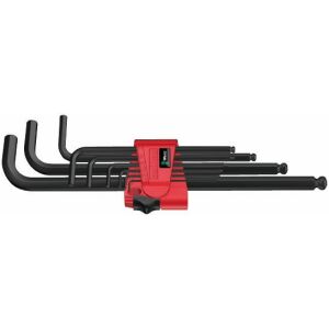 Комплект шестостенни Г-образни ключове Wera, метрични, BlackLaser 140788235 - Ключ Imbus