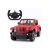 Červené Rastar Jeep Wrangler Rubicon RC auto s diaľkovým ovládaním