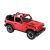 Rastar 1/14 Mierka Červený Jeep Wrangler Rubicon Diaľkovo ovládané auto