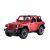 Červené Rastar 1/14 Mierka RC Jeep Wrangler Rubicon Hračka auto