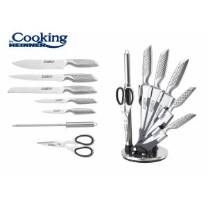 Küchenmesser-Set 8-teilig, Magnesium 140788704 - Küchenmesser