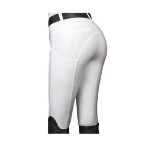 Equiline X-Shape női lovaglónadrág, fehér, térdtapaszokkal - Lovaglónadrág
