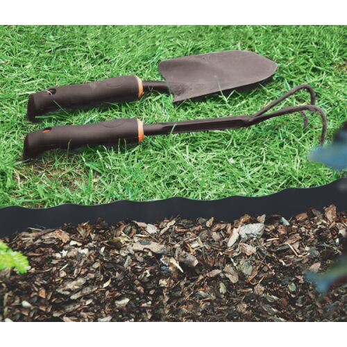 Deska falista trawnikowa 9m x 25cm, brązowa 140698303