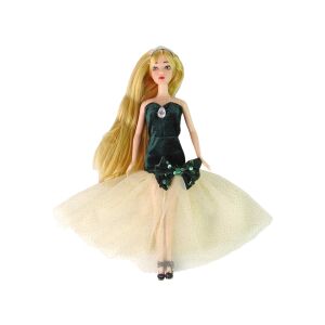 Lalka Emily z długimi włosami, kotek, kwiat 146278834 - Nonbrand Baba