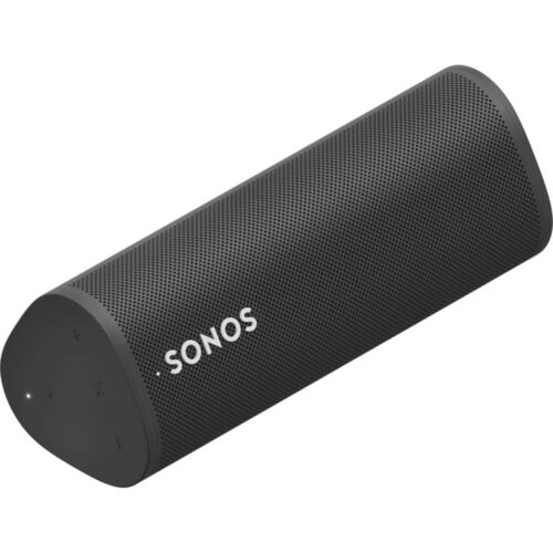 Sonos Roam czarny głośnik bezprzewodowy, widok pod kątem