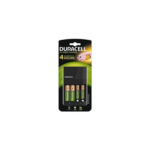 Ładowarka Duracell Hi-Speed Value z 2 bateriami AA 1300 mAh i 2 bateriami AAA 750 mAh 140612903