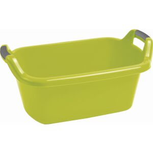 Miska z uchwytami owalna 35L zielona 140790104 - Wiadro i miska do użytku domowego