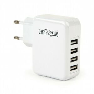 Energenie 4-portni univerzalni USB 3.1A bijeli 141238946 - Gembird