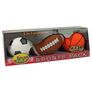 Set de mingi sport moi 3 în 1 fotbal baschet